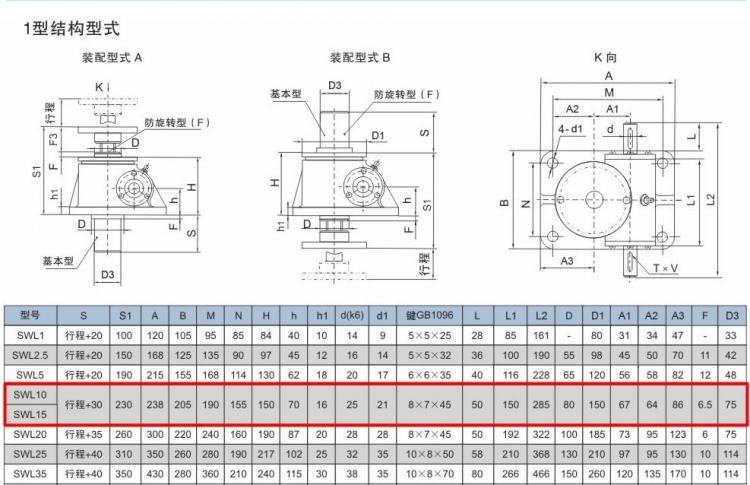 蝸輪絲桿升降機圖紙